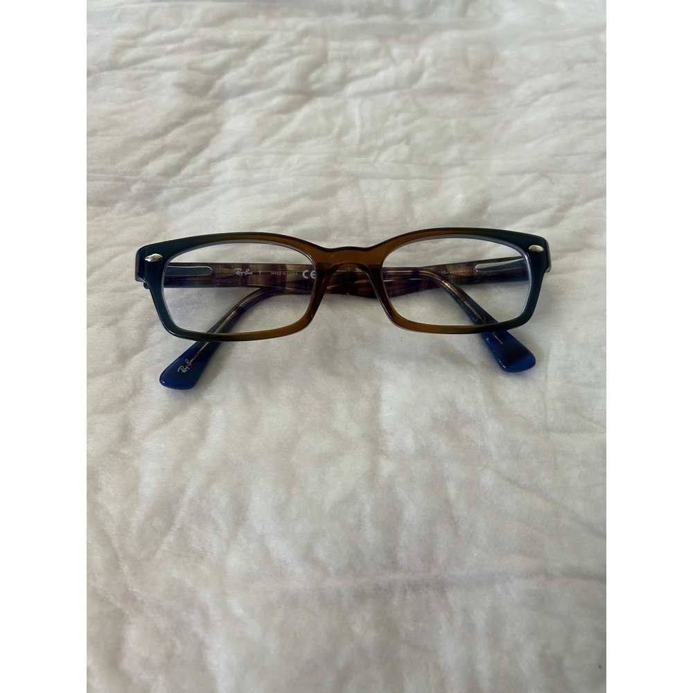 Ray-Ban RB5150 5488 Eyeglasses 48-19-135mm Blue Brown - Frames Only